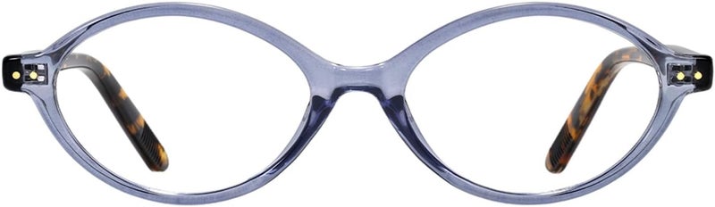 TIJN Olisa Blue Light Blocking Glasses for Women Men,Oval Glasses Frame Bluelight Glasses for Gaming/Computer/Screen - Image 1